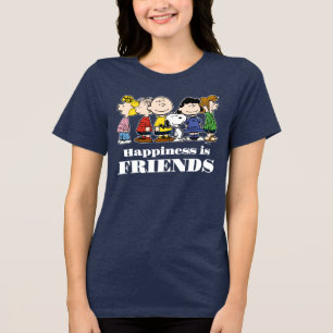Peanuts The Peanuts Gang Together Tri-Blend Shirt