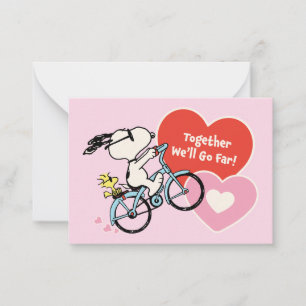 Peanuts   Together We'll Go Far Card