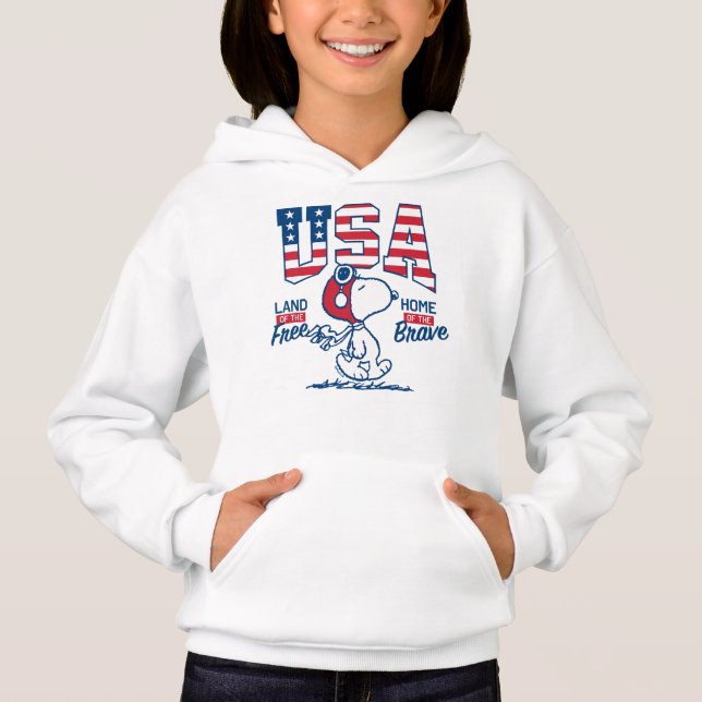 Peanuts USA Snoopy Free Brave (Front)