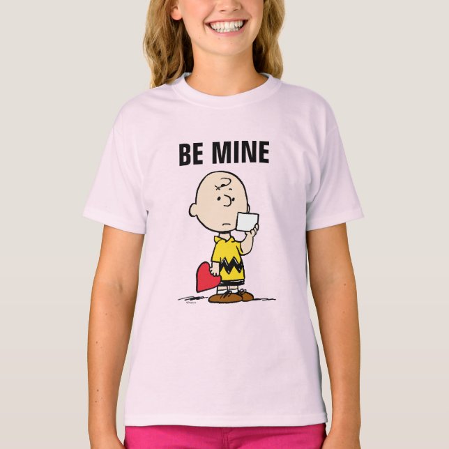 Peanuts | Valentine's Day Charlie Brown Valentine T-Shirt (Front)