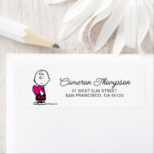 Peanuts   Valentine's Day   Heart Charlie Brown