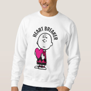 Peanuts Valentine's Day Heart Charlie Brown Sweatshirt