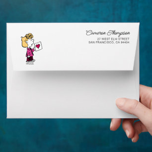 Peanuts   Valentine's Day   Sally Valentine Card Envelope