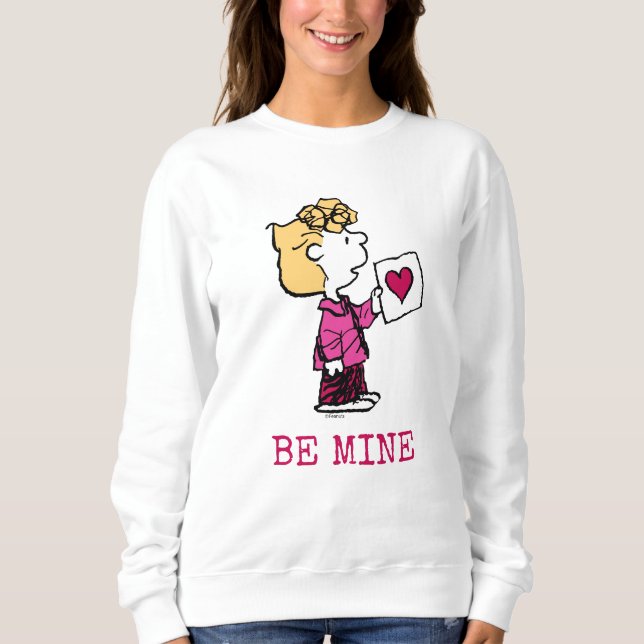 Peanuts | Valentine's Day | Sally Valentine Card Sweatshirt (Front)