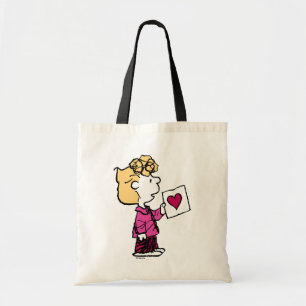 Peanuts Valentine's Day Sally Valentine Card Tote Bag