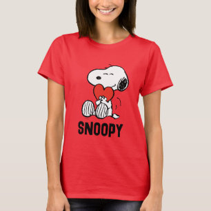 Peanuts Valentine's Day Snoopy Heart Hug T-Shirt