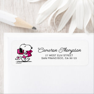 Peanuts   Valentine's Day   Snoopy With Valentines