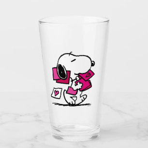 Peanuts   Valentine's Day   Snoopy With Valentines Glass