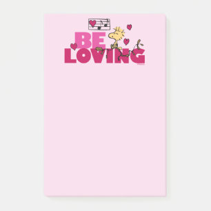 Peanuts   Valentine's Day   Woodstock Be Loving Post-it Notes