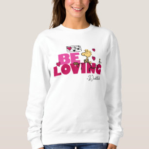 Peanuts Valentine's Day Woodstock Be Loving Sweatshirt