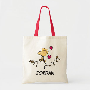 Peanuts Valentine's Day Woodstock Whistle Tote Bag