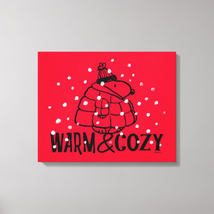 Peanuts   Warm & Cosy Canvas Print