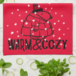 Peanuts Warm & Cosy Tea Towel