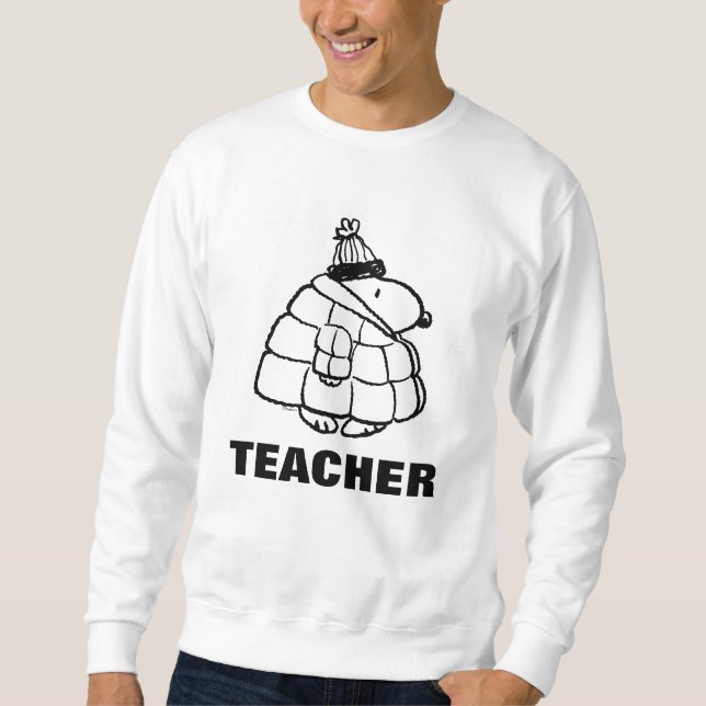 Peanuts | Warm & Cosy Teacher Sweatshirt (Front)