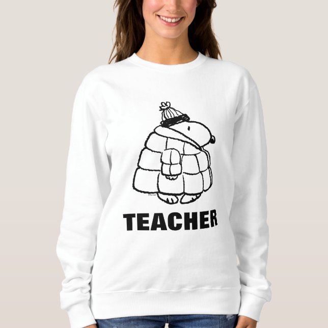 Peanuts | Warm & Cosy Teacher Sweatshirt (Front)