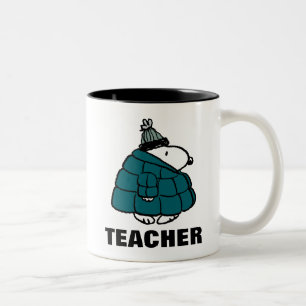 Peanuts   Warm & Cosy Teacher Two-Tone Coffee Mug
