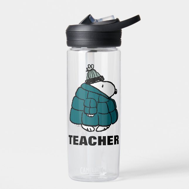 Peanuts | Warm & Cosy Teacher Water Bottle (Left)