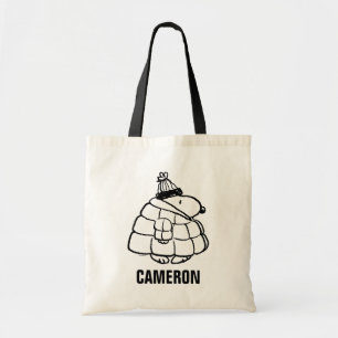 Peanuts   Warm & Cozy   Add Your Name Tote Bag