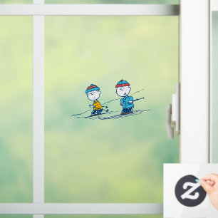 Peanuts   Winter Skiing the Slopes Pattern