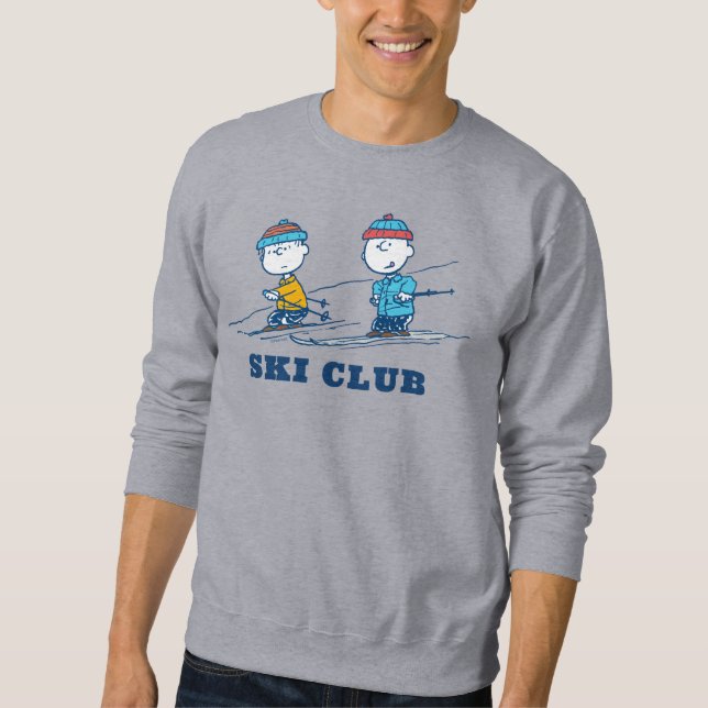 Peanuts | Winter Skiing the Slopes Sweatshirt (Front)