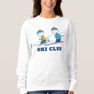 Peanuts Winter Skiing the Slopes Sweatshirt