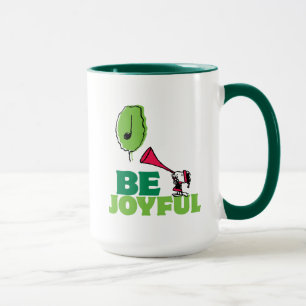 Peanuts   Woodstock Be Joyful Mug