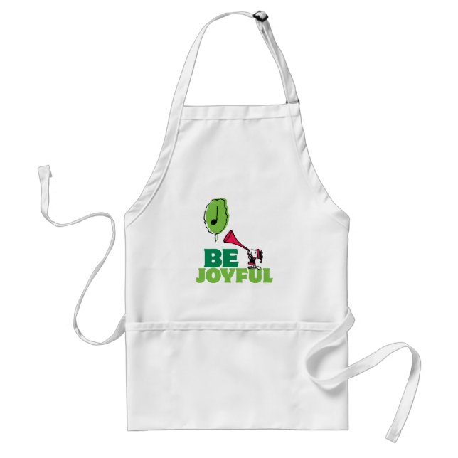 Peanuts | Woodstock Be Joyful Standard Apron (Front)