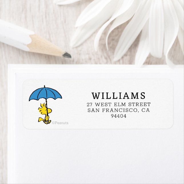 Peanuts | Woodstock Blue Umbrella (Insitu)