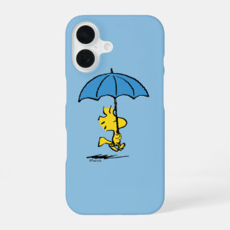 Peanuts | Woodstock Blue Umbrella iPhone 16 Case