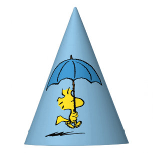 Peanuts Woodstock Blue Umbrella Party Hat
