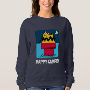 Peanuts   Woodstock Camping Half & Half Sweatshirt