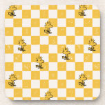 Peanuts | Woodstock Chequered Flag Coaster<br><div class="desc">Check out this fun Peanuts design featuring Woodstock.</div>