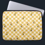 Peanuts | Woodstock Chequered Flag Laptop Sleeve<br><div class="desc">Check out this fun Peanuts design featuring Woodstock.</div>