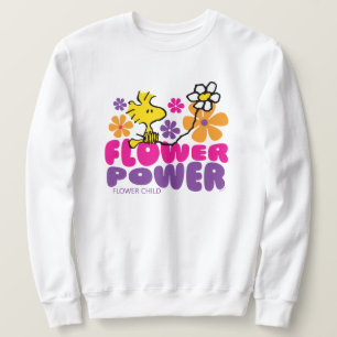 Peanuts Woodstock Flower Power Sweatshirt