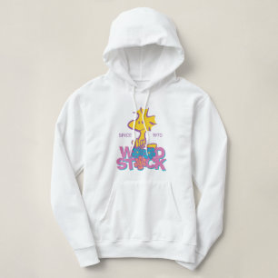 Peanuts Woodstock Flowers Hoodie
