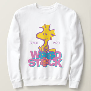 Peanuts Woodstock Flowers Sweatshirt