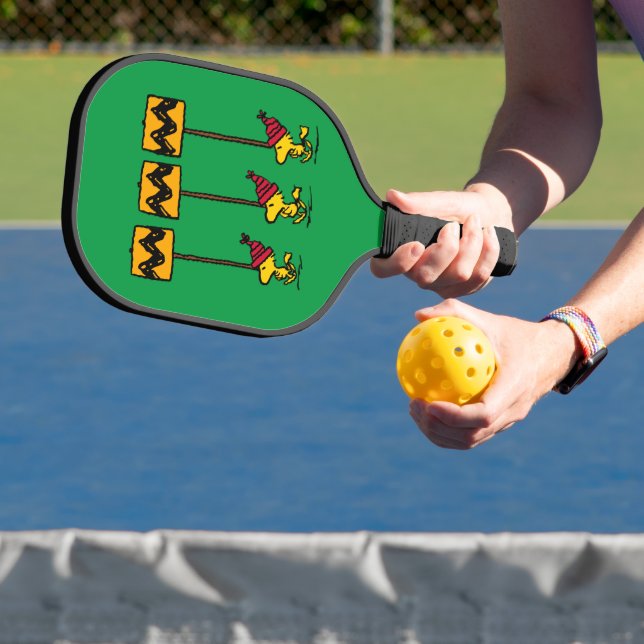 Peanuts | Woodstock & Friends Sign March Pickleball Paddle (Insitu)