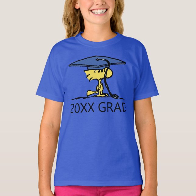 Peanuts | Woodstock Graduation T-Shirt (Front)