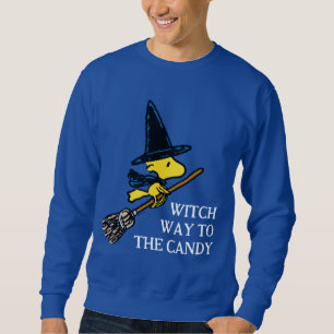 Peanuts Woodstock Halloween Witch Sweatshirt