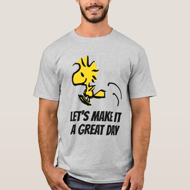 Peanuts | Woodstock Jumping T-Shirt (Front)