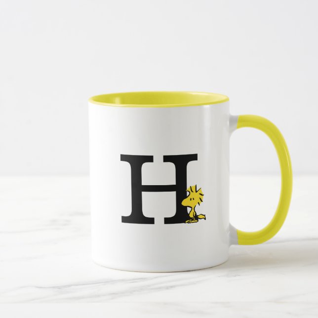 PEANUTS | Woodstock | Monogram H Mug (Right)