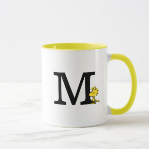 PEANUTS   Woodstock   Monogram M Mug