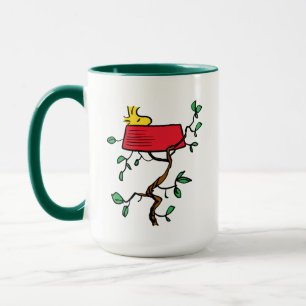 Peanuts   Woodstock Napping in Snoopy's Dish Mug
