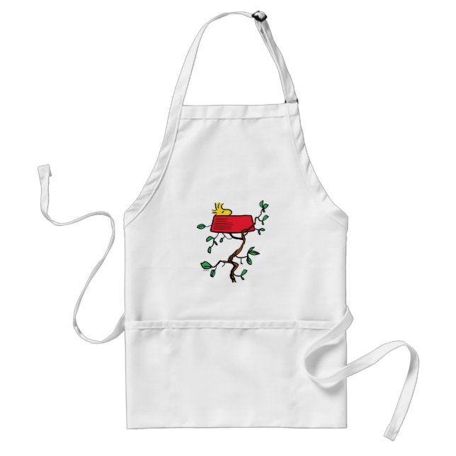 Peanuts | Woodstock Napping in Snoopy's Dish Standard Apron (Front)