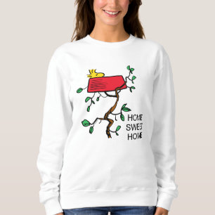 Peanuts Woodstock Napping in Snoopy's Dish Sweatshirt