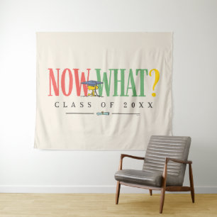 Peanuts Woodstock Now What Graduation Funny Quote Tapestry
