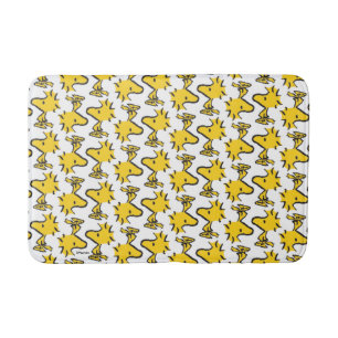 Peanuts   Woodstock Pattern Bath Mat