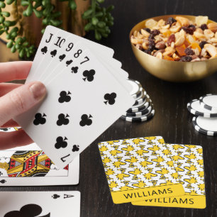 Peanuts   Woodstock Pattern Playing Cards