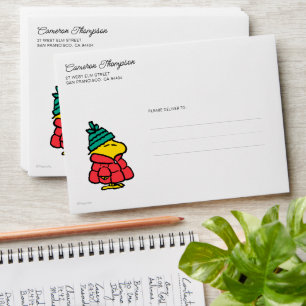Peanuts   Woodstock Puffy Winter Jacket Envelope