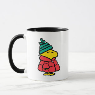 Peanuts   Woodstock Puffy Winter Jacket Mug